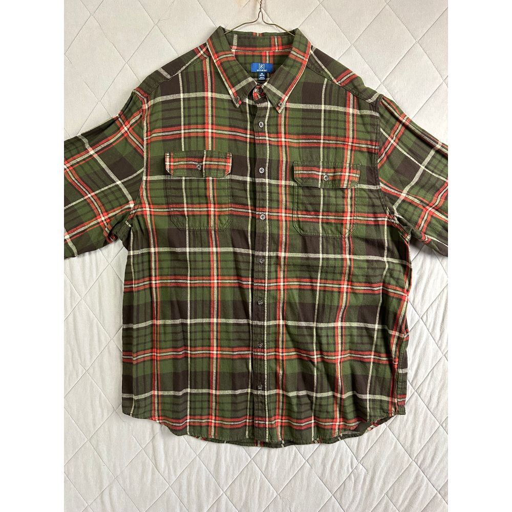 George Button Up Men's 2XL Long‎ Sleeve
